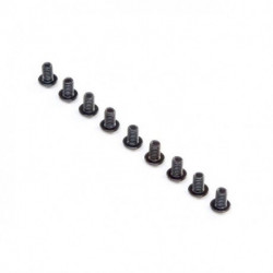 Button Head Screws, M2.5x4mm (10)