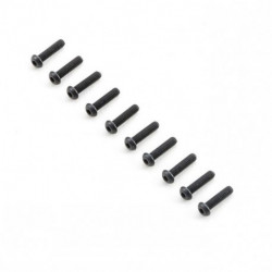 Button Head Screws, M2.5x10mm (10)