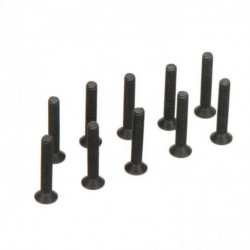 Flat Head Screws, M3 x 18mm (10)