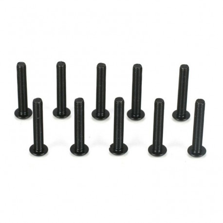 Button Head Screws, M3 x 18mm (10)