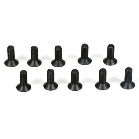 Flathead Screws, M3 x 8mm (10)