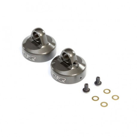 16mm Bleeder Shock Cap, Aluminum (2): 8X