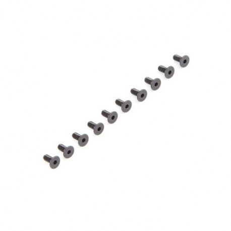 Flat Head Screws M2.5 x 5mm (10)