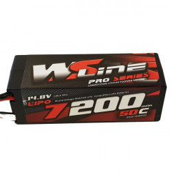 LiPo WSLine 7200mAh 4S 50C EC5