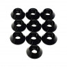 M3 Aluminium cone washer black (10)