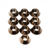 M3 Aluminium cone washer PGun Metal (10)