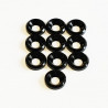 M3 Aluminium Countersunk washer Black(10)