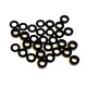 Alum M3x6mm Flat washer set Black (30)