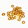 Set rondelles Plates M3x6 Alu Jaune (30)