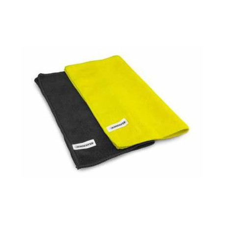 Microfiber pit towel Black-Yellow (2)