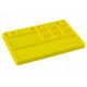 Rubber parts tray yellow