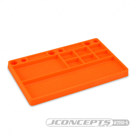 Rubber parts tray 