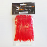 Tie Wrap 100x2.5mm Red (100)