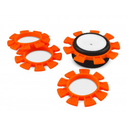 Satellite Tire Rubber Bands Orange (4pcs)