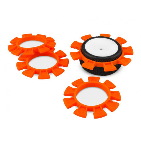 Satellite Tire Rubber Bands Orange (4pcs)