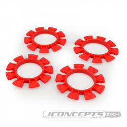 Satellite Tire Rubber Bands Red