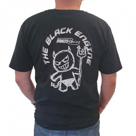 T-SHIRT Black Engine Donuts 