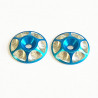 Rondelle d'aileron Alu Bleu Clair V2 (2)