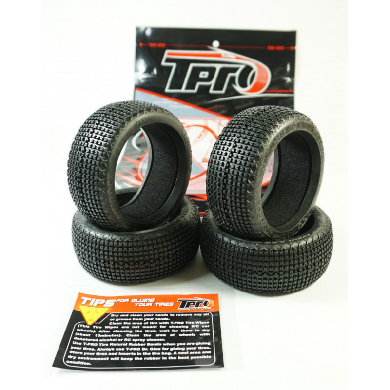 KEYLOCK Tire and insert M2 Medium (4) Donuts Racing