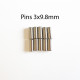 Pins 3x9.8mm (10)