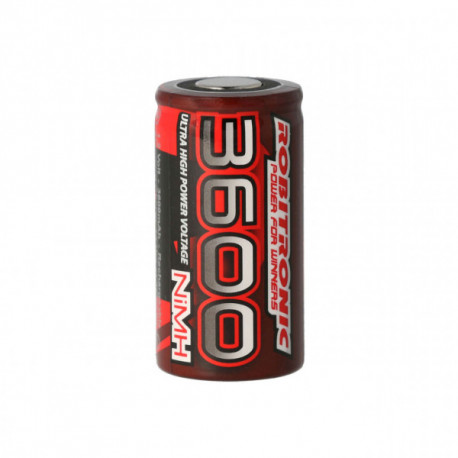 Sub C NimH 3600mAh 1.2v