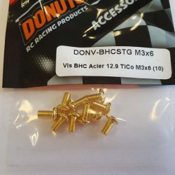 BHC Screw steel 12.9 TiCo M3x6 (10)