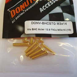 BHC Screw steel 12.9 TiCo M3x14 (10)