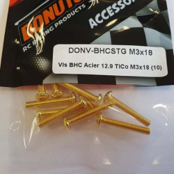 BHC Screw steel 12.9 TiCo M3x18 (10)