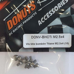 Titanium BHC Screw M2.5x4 (10)