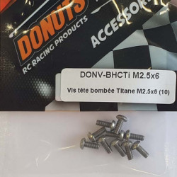 Titanium BHC Screw M2.5x6 (10)