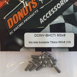 Titanium BHC Screw M3x8 (10)