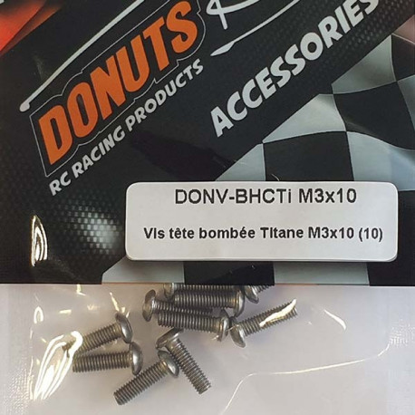 Titanium BHC Screw M3x10 (10)