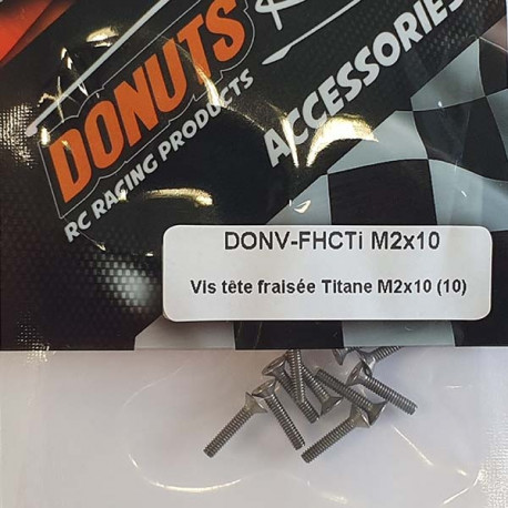 Titanium FHC Screw M2x10 (10)