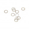 Rondelles de cloche 5x7x0.5mm (10)