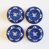 17mm Alu wheel nut Dark Blue(4)