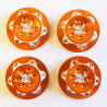 17mm Alu wheel nut Orange (4)