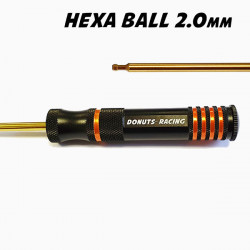 2.0mm BALL HEX TiCo TEAM Screwdriver