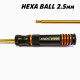 Tournevis TEAM HEXA 2.5mm Boule Tico