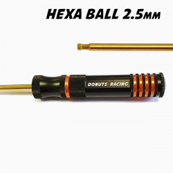 2.5mm BALL HEX TiCo TEAM Screwdriver