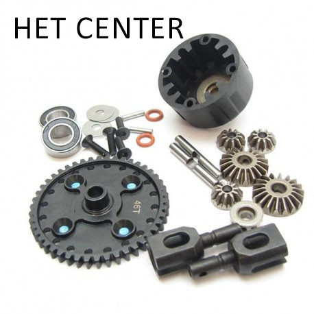 S35-3/4 - HET Center Big Bore Diff. Set (47T)