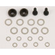 Clutch Bell Washer Shim Set with Screw M3x8mm