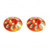 Rondelle d'aileron Alu Orange V3 (2)
