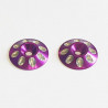 Rondelle d'aileron Alu Violet V3 (2)